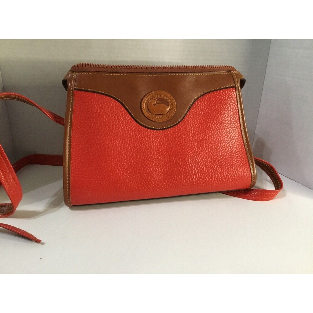 DOONEY & BOURKE PURSE TOP ZIP ALL WEATHER LEATHER